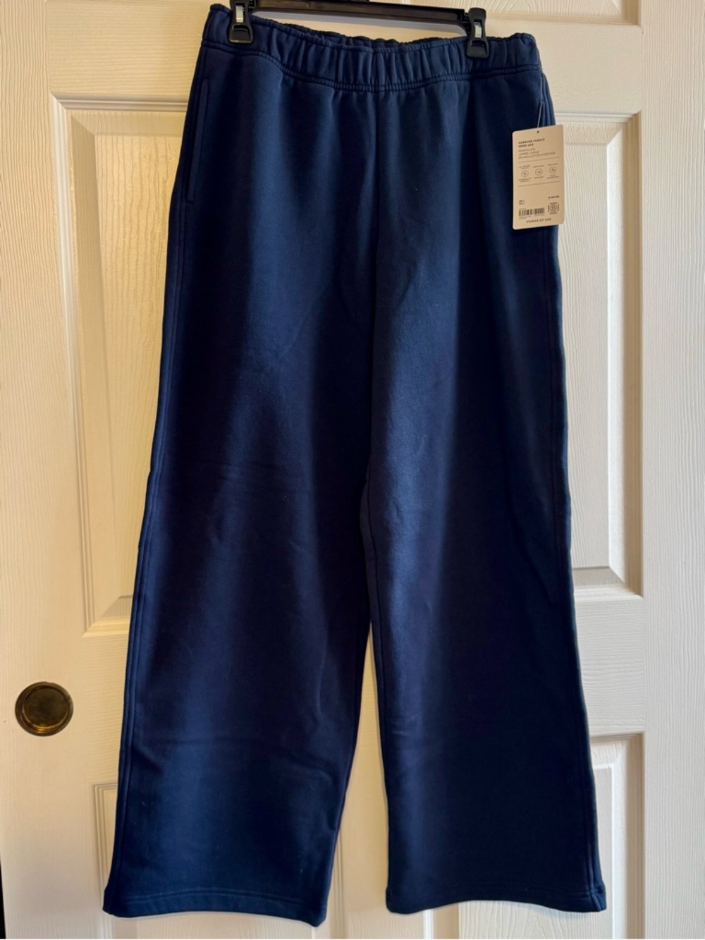 Athleta Forever Fleece Wide-Leg Size Small - Picture 3 of 6